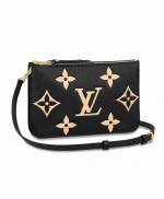 LOUIS VUITTON Double Zip Cross Body Bag